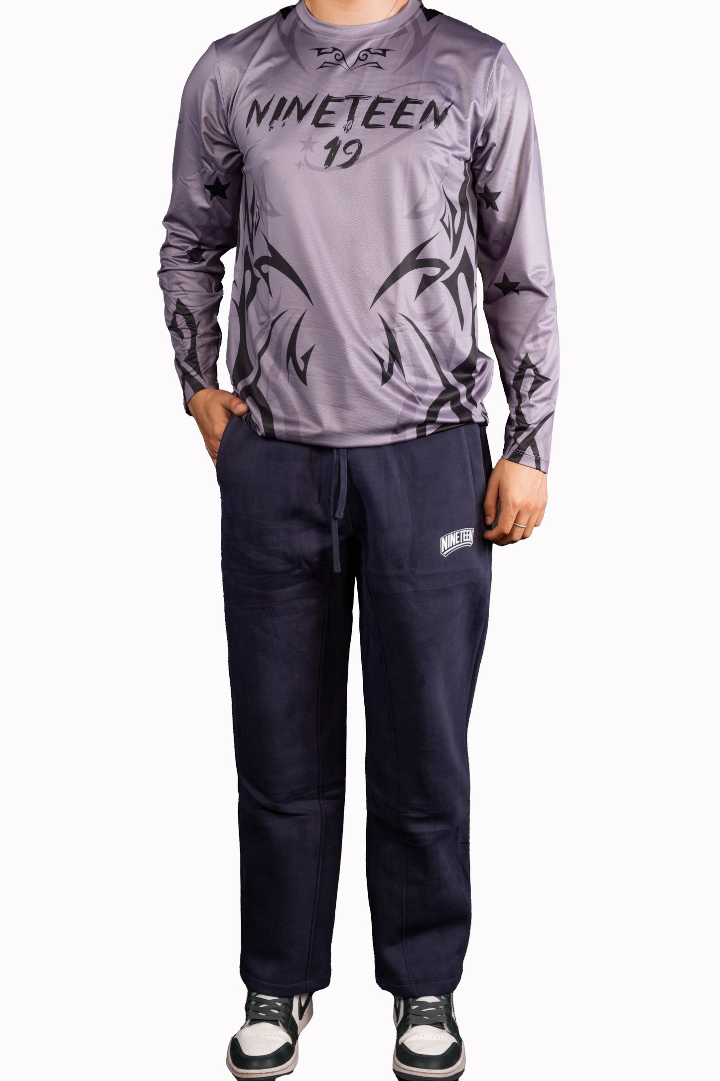 NINETEEN CLUB PANTS BLACK
