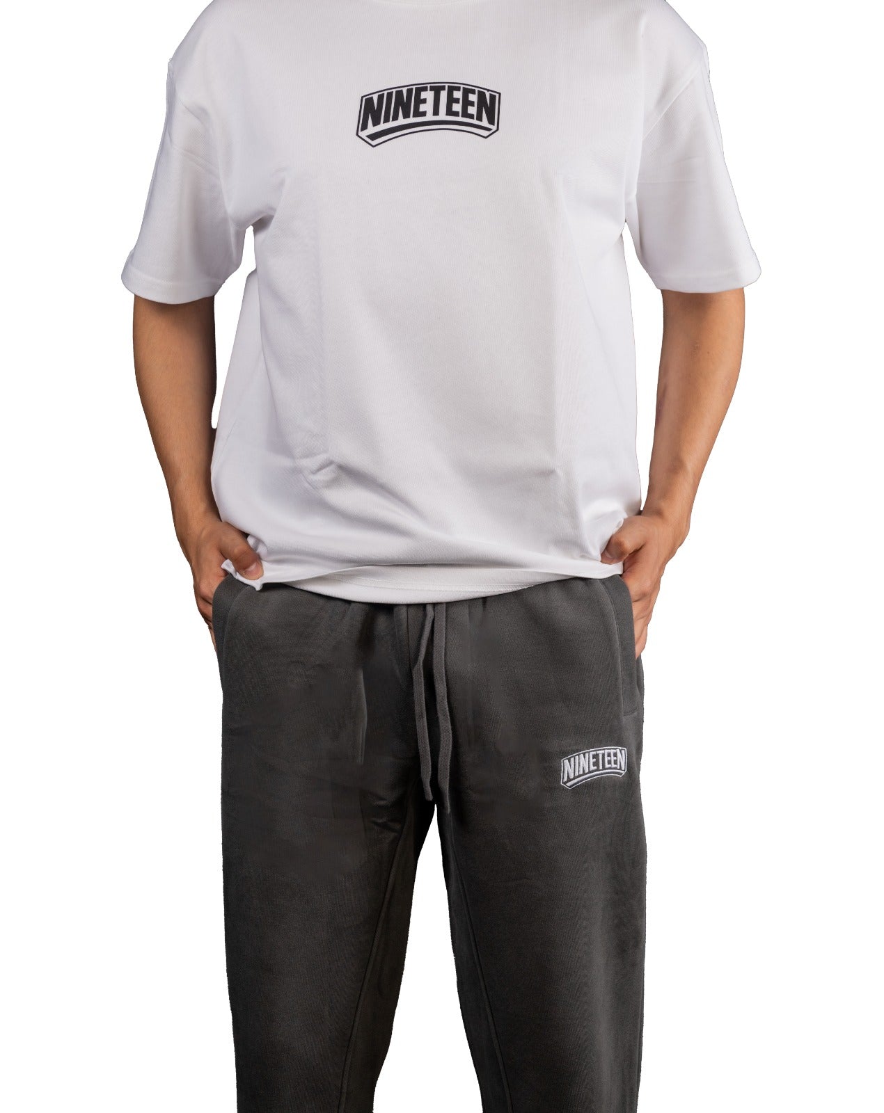 NINETEEN CLUB PANTS GRAY