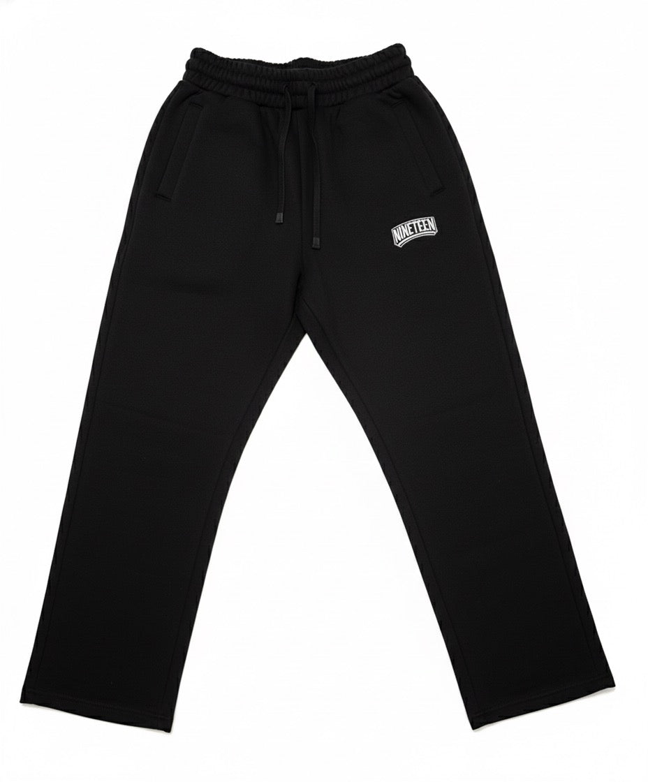 NINETEEN CLUB PANTS BLACK